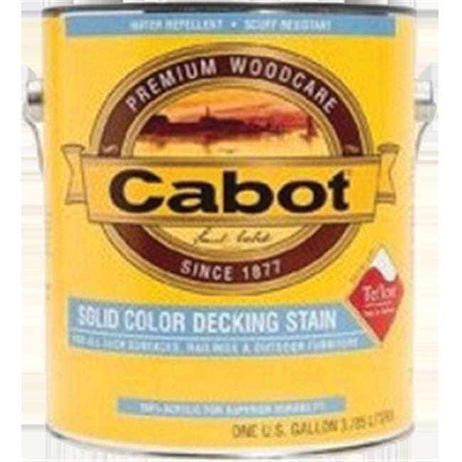 Cabot Solid Color Acrylic Stain & Sealer Solid Redwood Acrylic