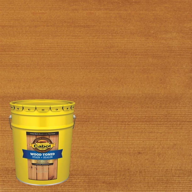 Cabot 5 Gal. Heartwood Tone Oil-Based Stain for Wood Exterior
