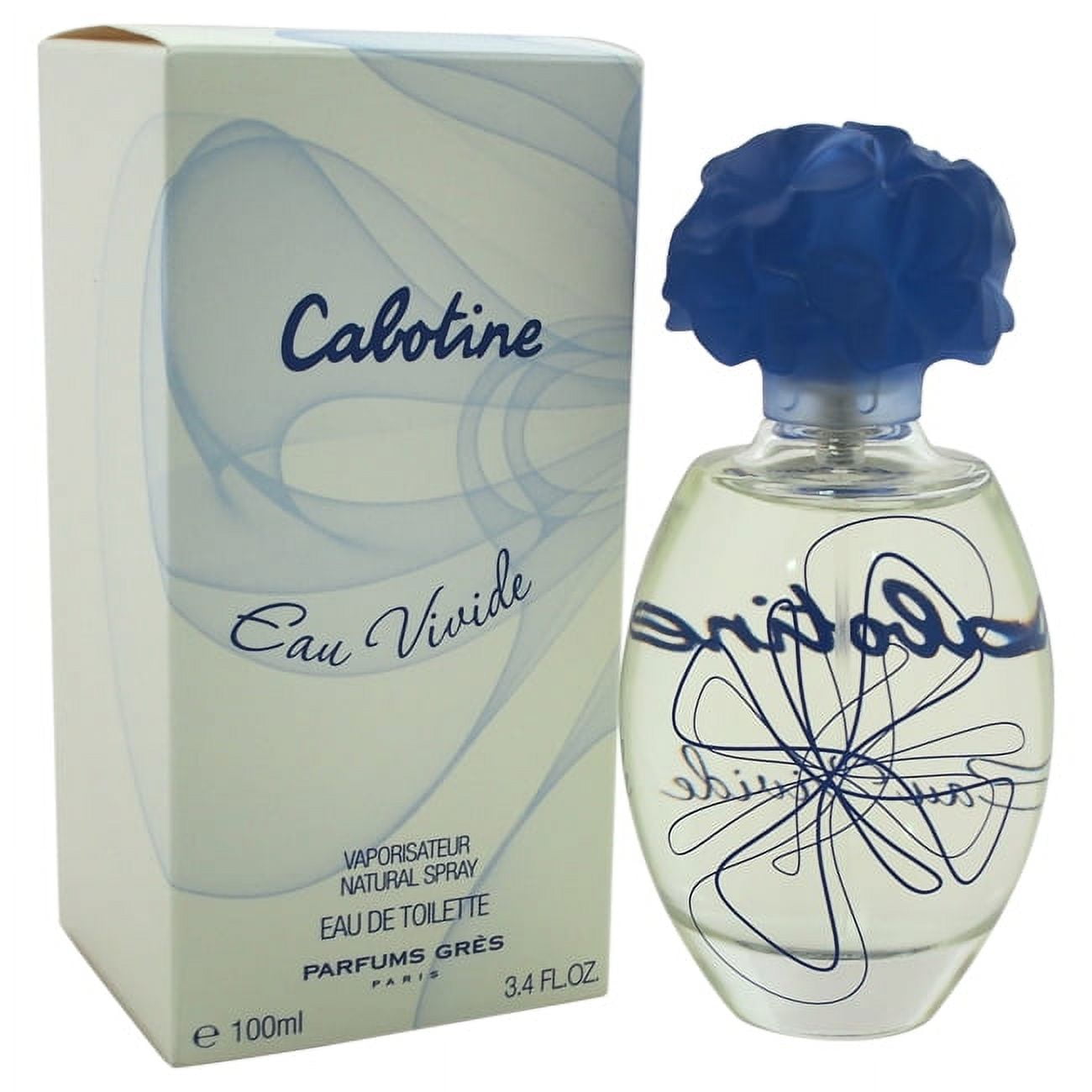 Gres Cabotine Eau Vivide Women's Floral Aquatic Fragrance, 3.4 oz