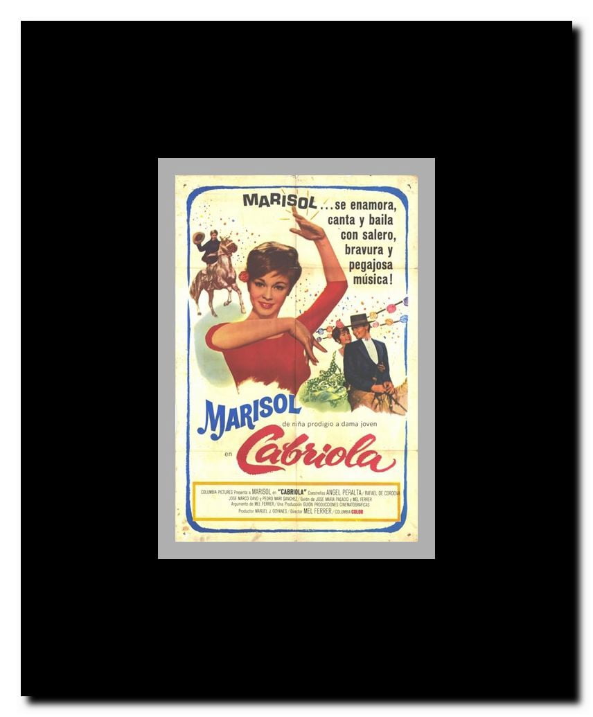 Cabriola Framed Movie Poster