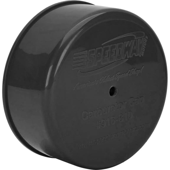 Caburetor Top Hat Dust Cap Cover, Black