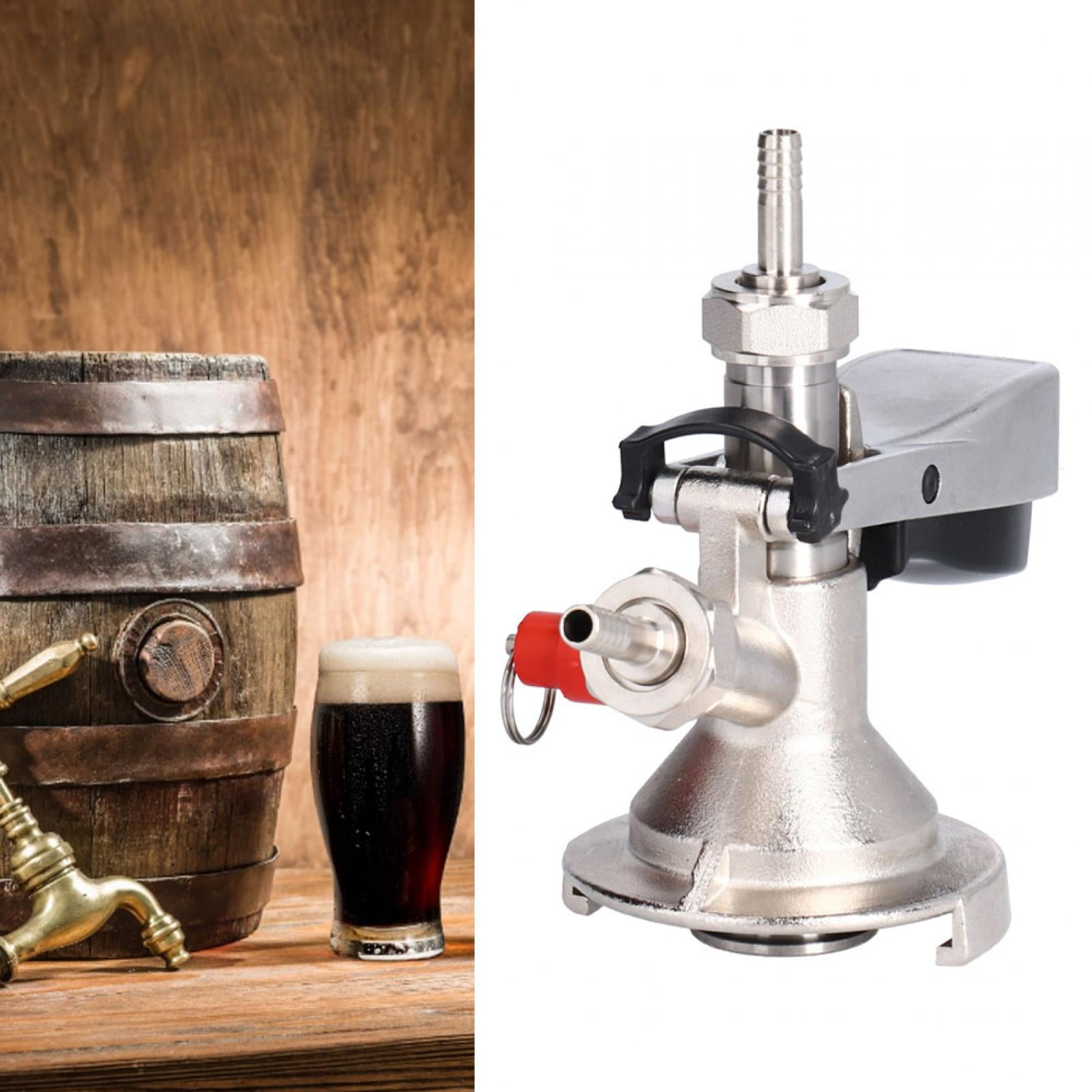 Cacagoo Kegging Tools G5/8 A Type Stainless Steel Beer Keg Tap Distributor Coupler with Brewing Accessory Home Brew Equipment