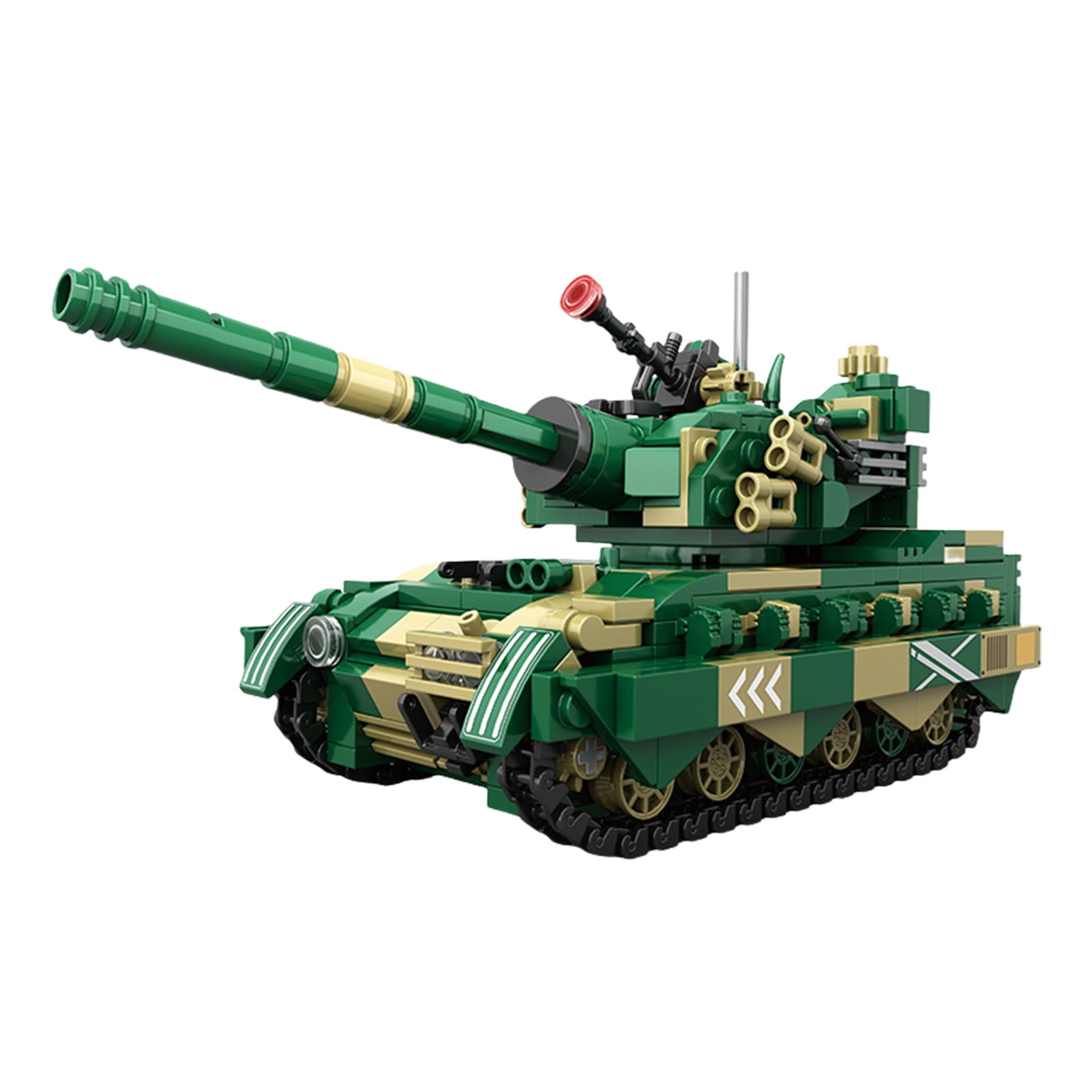 Cacagoo Truck Building Blocks Set, Military Vehicle Model Kit, Missile Truck Building Toy for Kids & Collectors