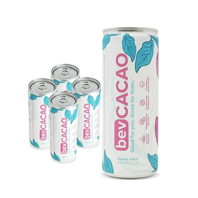 Cacao Juice Drinks AllNatural Healthy Energy, Antioxidants, Minerals