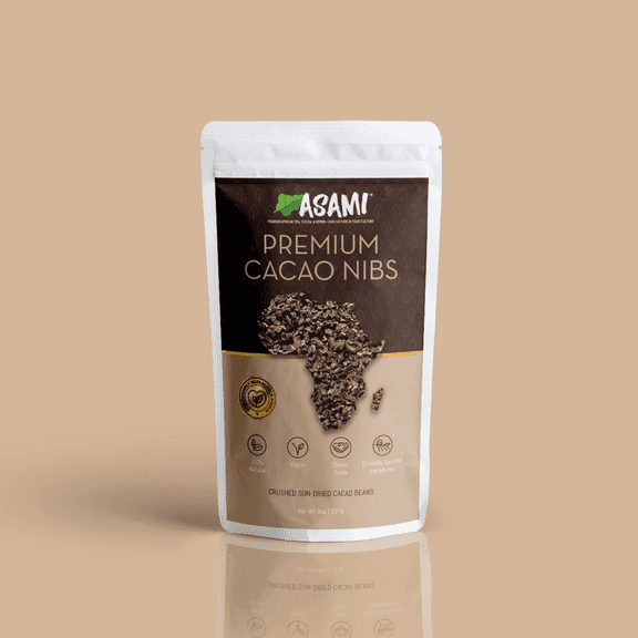 Cacao Nibs | SuperFoods Raw Cacao Nibs | Chocolate Crunch - 8 oz