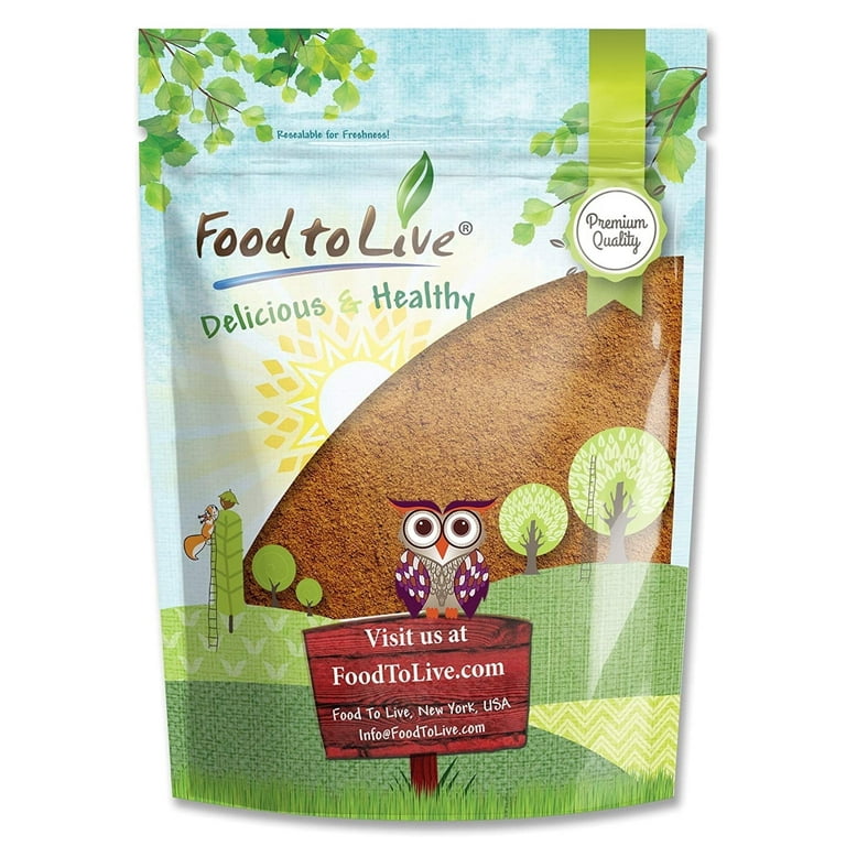 Food to Live Cacao Powder, 0.5 Pounds, Raw, Vegan, Kosher