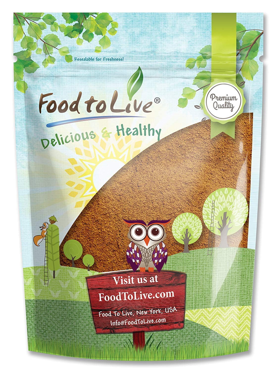 Organic Cacao Powder, 8 Pounds — Non-GMO, Kosher, Raw, Vegan