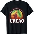 thumbnail image 1 of Cacao, retro-design for chocolate lovers and foodies, gift-t T-Shirt, 1 of 3