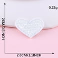 Cacfwgk Office Love Embroidery Chapter Embroidery Cloth