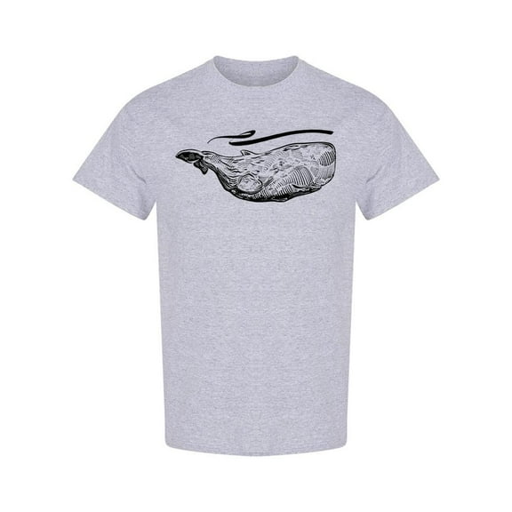 Cachalot Whale T-Shirt Men -Image by Shutterstock, Male Large