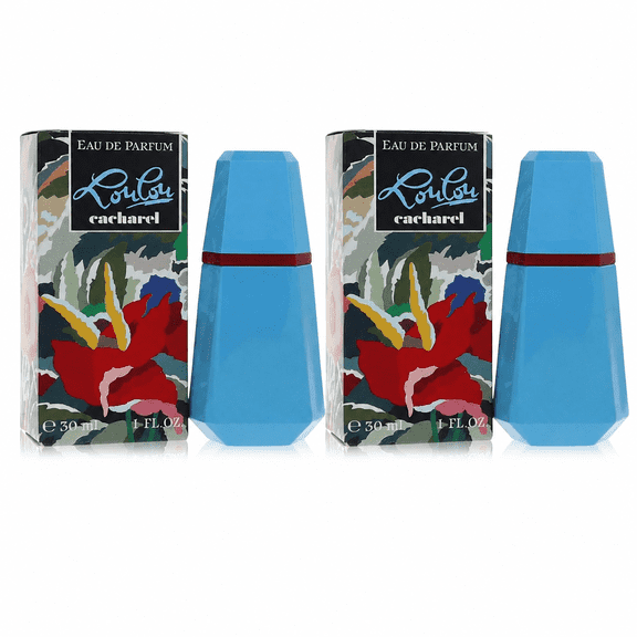 Cacharel LOU LOU Eau De Parfum Spray for Women, 1 oz / 30 mL Each, Fragrance, 2-Pack