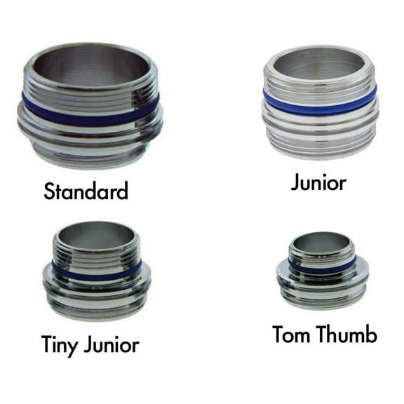 Cache Faucet Adapter to Take Standard Female Aerators No-lead Chrome Plated Brass Neoperl