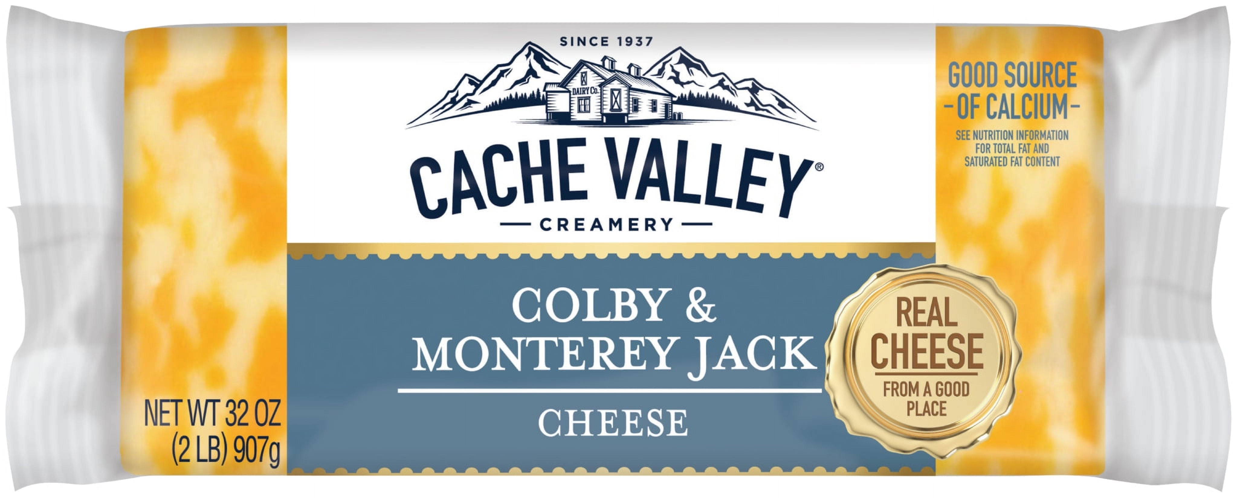 Cache Valley Natural Chunk Colby & Monterey Jack Cheese, 32 oz