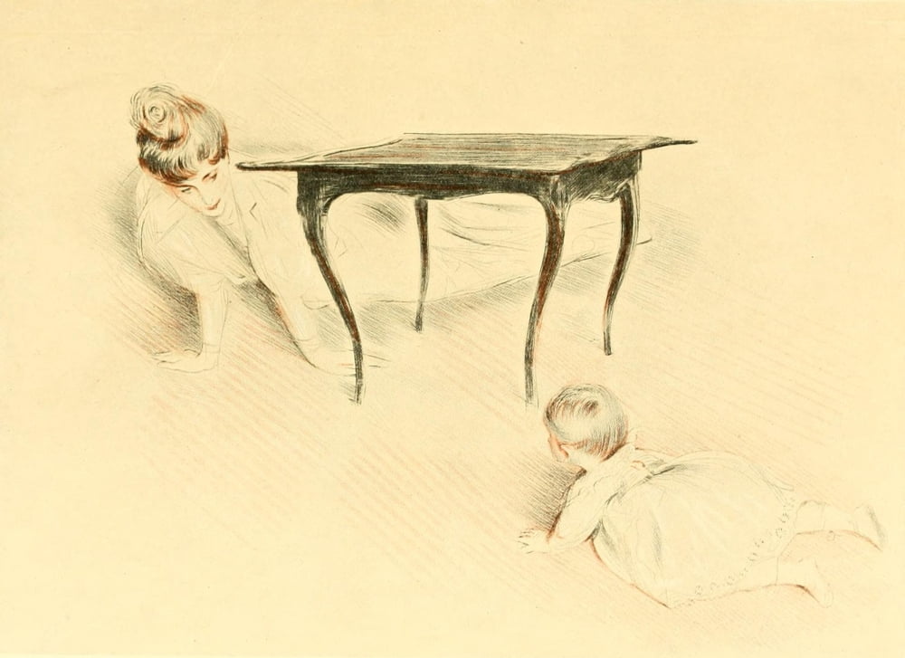 Cache-cache Canvas Art - Paul Csar Helleu (24 x 36)