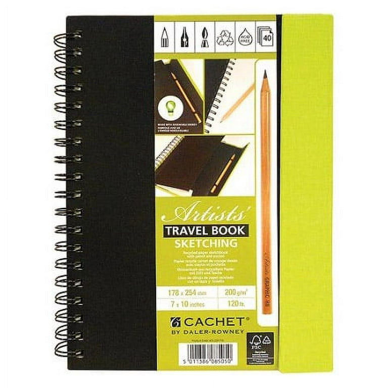 White Paper Sketchbook in 5x7 : Ooly Sketchpad - Exit9 Gift Emporium