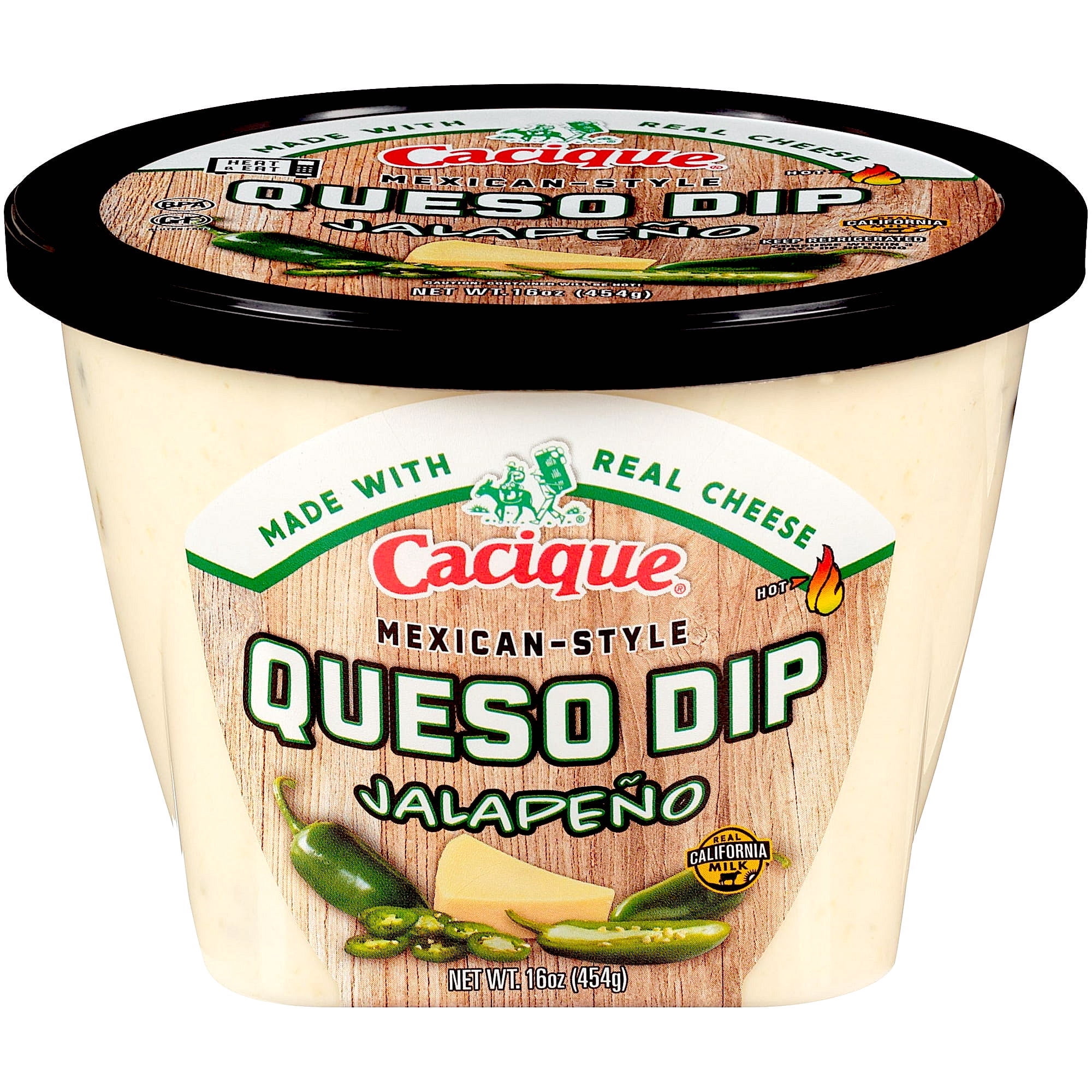 Cacique Jalapeno Queso Dip, 16 oz (Refrigerated)
