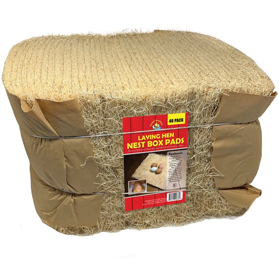 Cackle Hatchery Laying Hen Nest Box Pads - 40 Pack