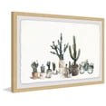thumbnail image 1 of Cacti Haven Framed Painting Art Print, 30.00" x 1.50", 1 of 6