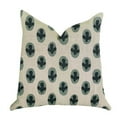 thumbnail image 1 of Cacti Pear in Green & Beige Color Luxury Throw Pillow, 22 x 22 in., 1 of 1