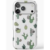 Cacti Sloths H339, Case for iPhone 17 16 15 14 13 12 11 Pro Max ...