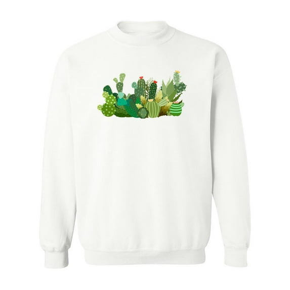 Cacti Sweatshirt Women -SPIdeals Designs, Female Small