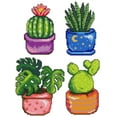thumbnail image 1 of "Cactus" 108CS Counted Cross-Stitch Kit, 1 of 3