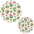 thumbnail image 1 of Cactus 2 Pack Pot Holders Trivets, Heat Resistant Hot Pads for Kitchen Table Decoration Trivets for Hot Dishes/Pot/Bowl/Teapot/Kitchen Hot Pads Trivets, 7" + 9.45", 1 of 7