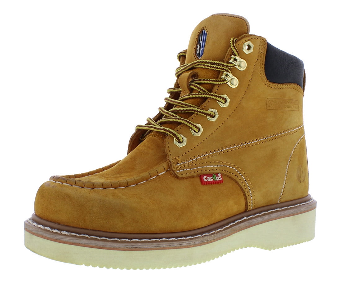 Cactus 611M Boot Leather Mens Shoes Size 12, Color: Brown