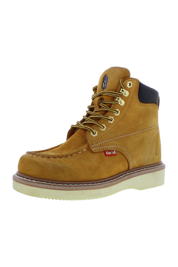 611M Boot Leather Mens Shoes Size 7.5, Color: Brown