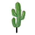 Cactus Acrylic Outdoor Garden Yard Stake Decorative Marker 1PC Wutang