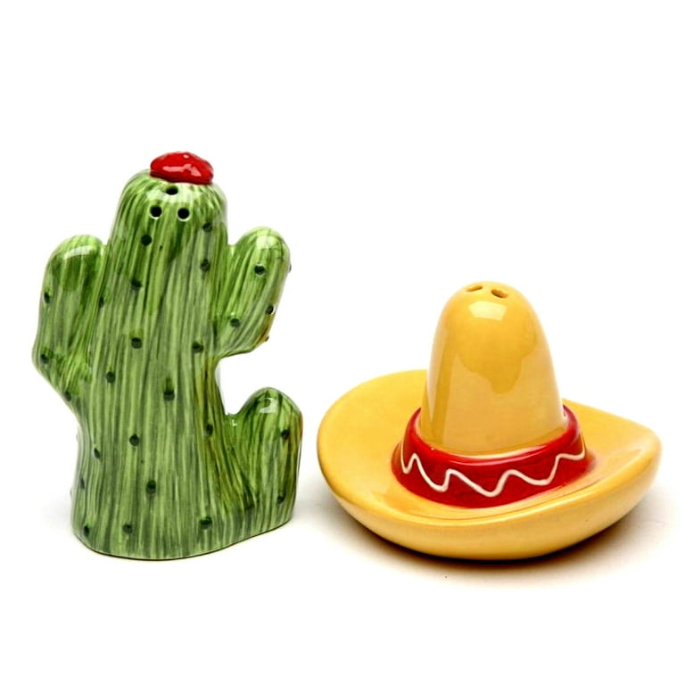 Mexican salt&pepper Cactus And Mexican Salt & Pepper Shaker - Walmart.com