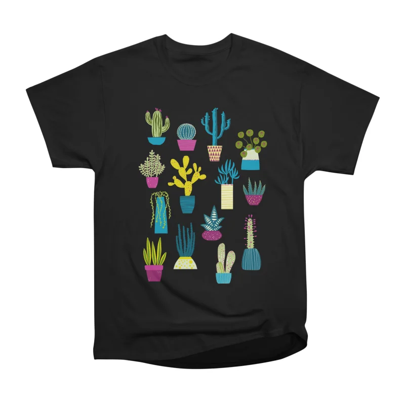 Cactus Cacti Succulent Art for Gardeners T-Shirt Tee Gift For Him Merch ...