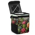 thumbnail image 1 of Cactus Car Trash Bin: Foldable with Lid, Leak-Proof, Hanging Storage Bag - Mini Trash Can, Garbage Can for Car, 1 of 6