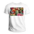 thumbnail image 1 of Cactus Classic White Cotton T-Shirt for Men - Soft and Breathable Casual Tee for Everyday Wear - 100% Cotton Material - Comfortable and Stylish Men's Top, 1 of 5