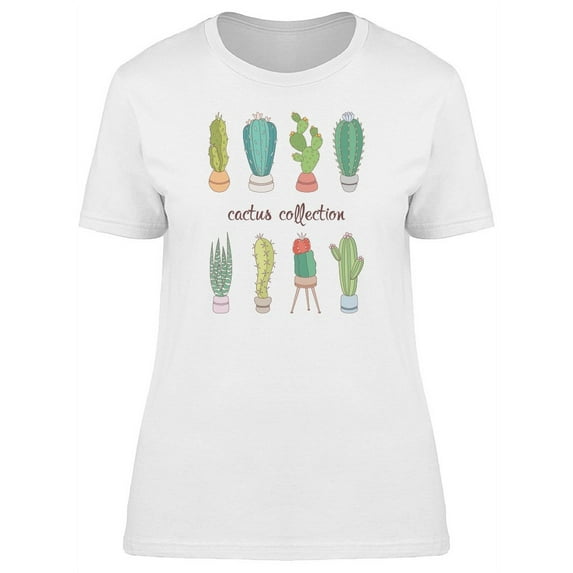 Cactus Collection T-Shirt Women -Image by Shutterstock, Female XX-Large