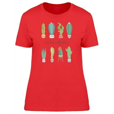 Cactus Collection T-Shirt Women -Image by Shutterstock, Female XX-Large