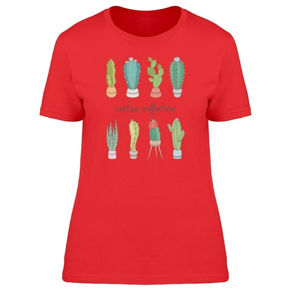 Cactus Collection T-Shirt Women -Image by Shutterstock, Female XX-Large
