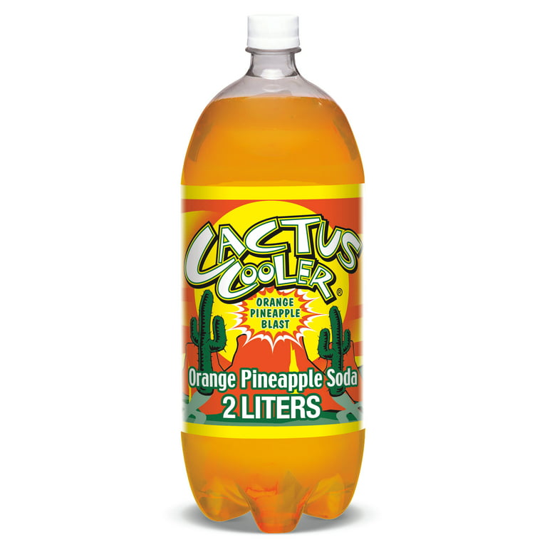 Cactus Cooler Caffeine Free Orange Pineapple Blast (12 oz can-12 Pack)