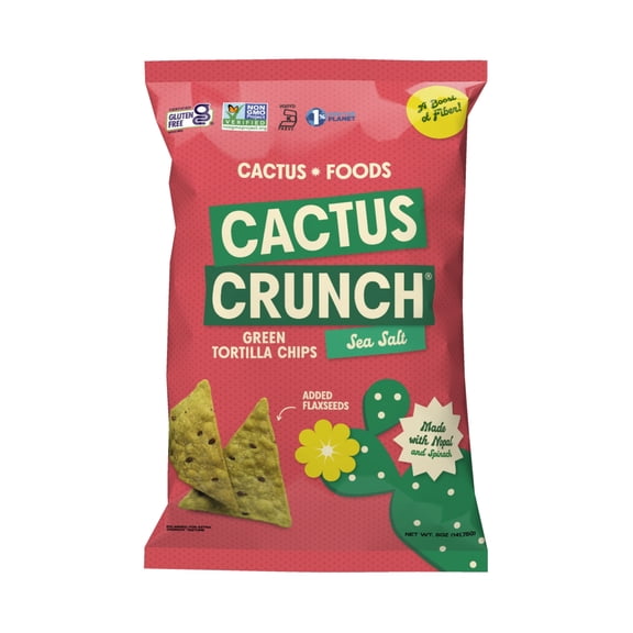 Cactus Crunch Tortilla Chips Sea Salt Gluten-Free 5 oz