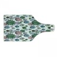 thumbnail image 1 of Cactus Cutting Board, Colorful Pattern of Succulent Plants Tropical Exotic Foliage Natural Garden Design, Tempered Glass Cutting and Serving Board, Wine Bottle Shape, Multicolor, by Ambesonne, 1 of 1