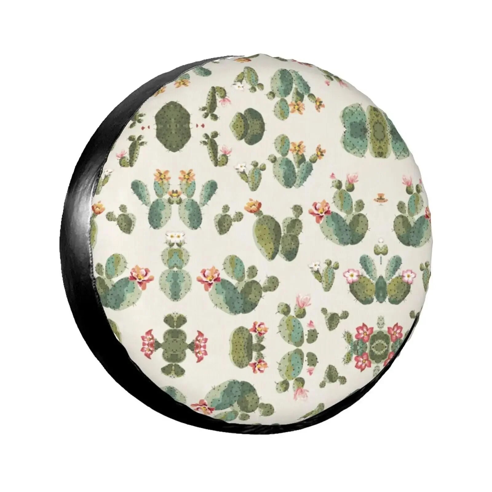 Cactus Desert Sunset Print Tire Safety Shield Universal Polyester Tire