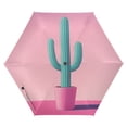 thumbnail image 1 of Cactus Design Folding Umbrella UV50+ Waterproof Sun Protection Auto Open Close Compact Fiberglass Frame, 1 of 8