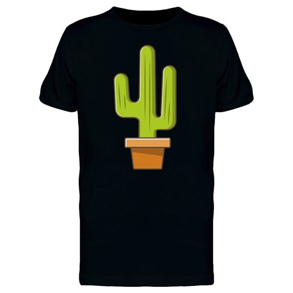 Cactus Doodle Cool Style Tee Men's -Image by Shutterstock