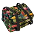 thumbnail image 1 of Cactus Double Layered Insulated Refrigerated Lunch Bag with Two Compartments, Large Capacity, Hand Carry - 7.1x11.4x16.1 Inches, 1 of 6