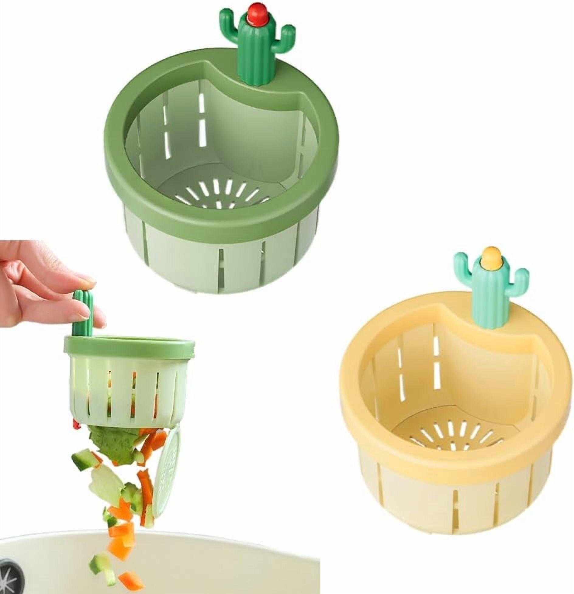 Cactus Drain Catcher, 2025 Upgraded Kitchen Sink Drain Strainer, Pop up ...