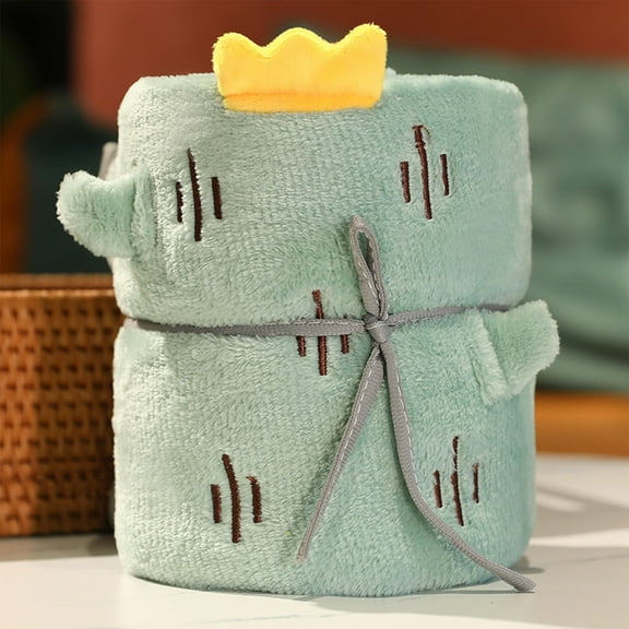 Cactus Fleece Blanket for Kids - 39x31 Inch Soft Summer Nap Throw (Green Desert Themed Nursery Decor & Travel Baby Gift)