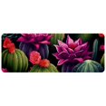 Cactus Flower Mouse Pad, Mousepad, NonSlip Rubber Base Mouse Mat