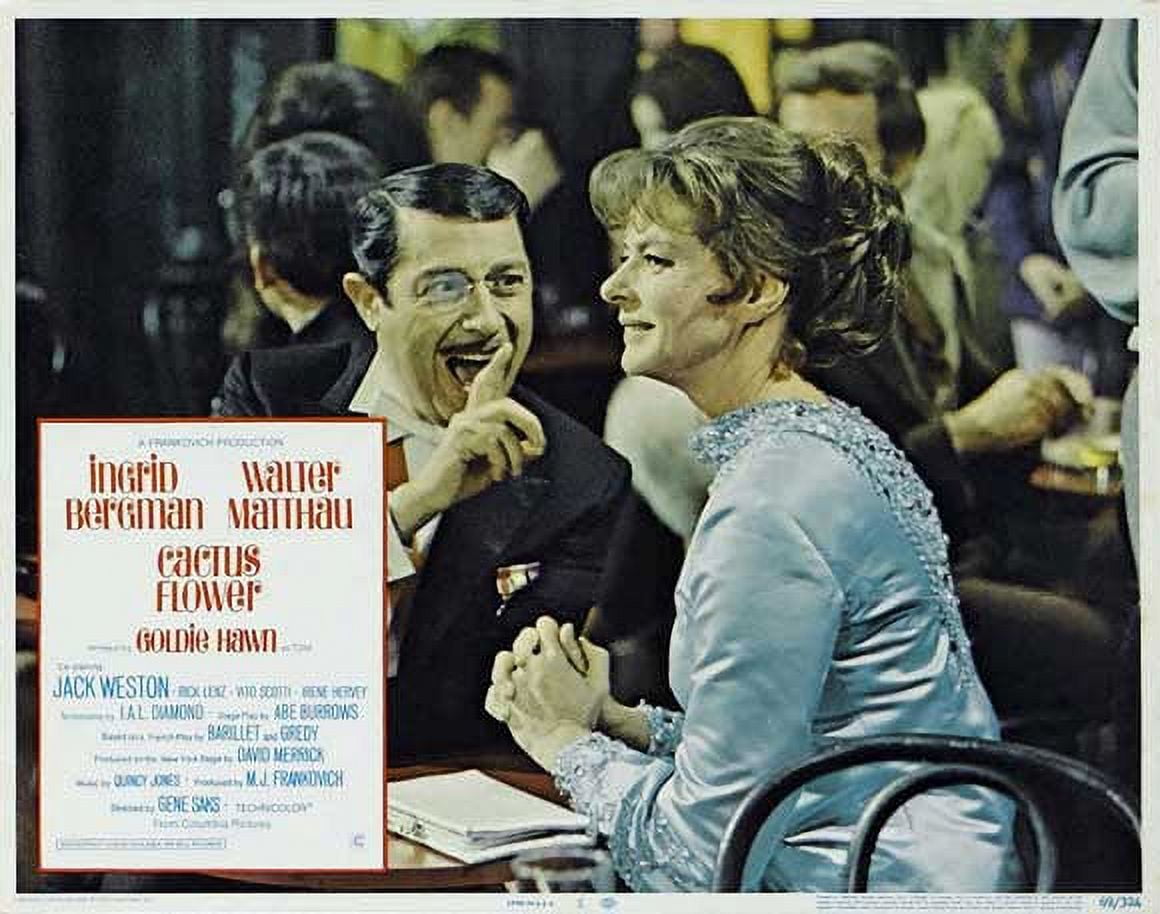 Cactus Flower movie POSTER (Style C) (11" x 14") (1969)