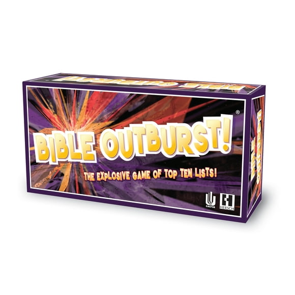 Cactus Games - Bible Outburst, the Explosive Game of Top Ten Lists, Board Game, 2+ Players, Ages 8+