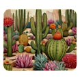 thumbnail image 1 of Cactus Gaming Mouse Pad, Desk Mat, 8.3x9.8 Inch, Non-Slip Rubber Bottom, Printed, Suitable for Office and Gaming, 1 of 6